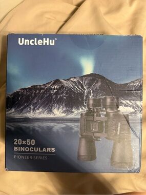 20x50 Black Binoculars - Pioneer Series